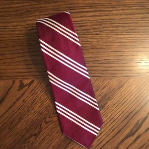 Brooks Brothers Tie Maroon/White